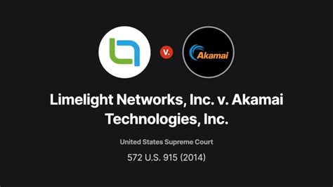 limelight networks v akamai technologies